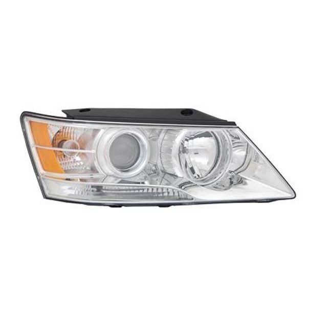 HYUNDAI SONATA HEAD LAMP ASSY RIGHT (Passenger Side) OEM#921020A500 2009-2010 PL#HY2503148