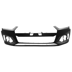AUDI A5 COUPE FRONT BUMPER COVER PRIMED (WO/WASHER)(W/PK SENSOR)(WO/AUTO PARK)(WO/S-LINE) **CAPA** OEM#8W6807065AGRU 2018-2019 PL#AU1000280C