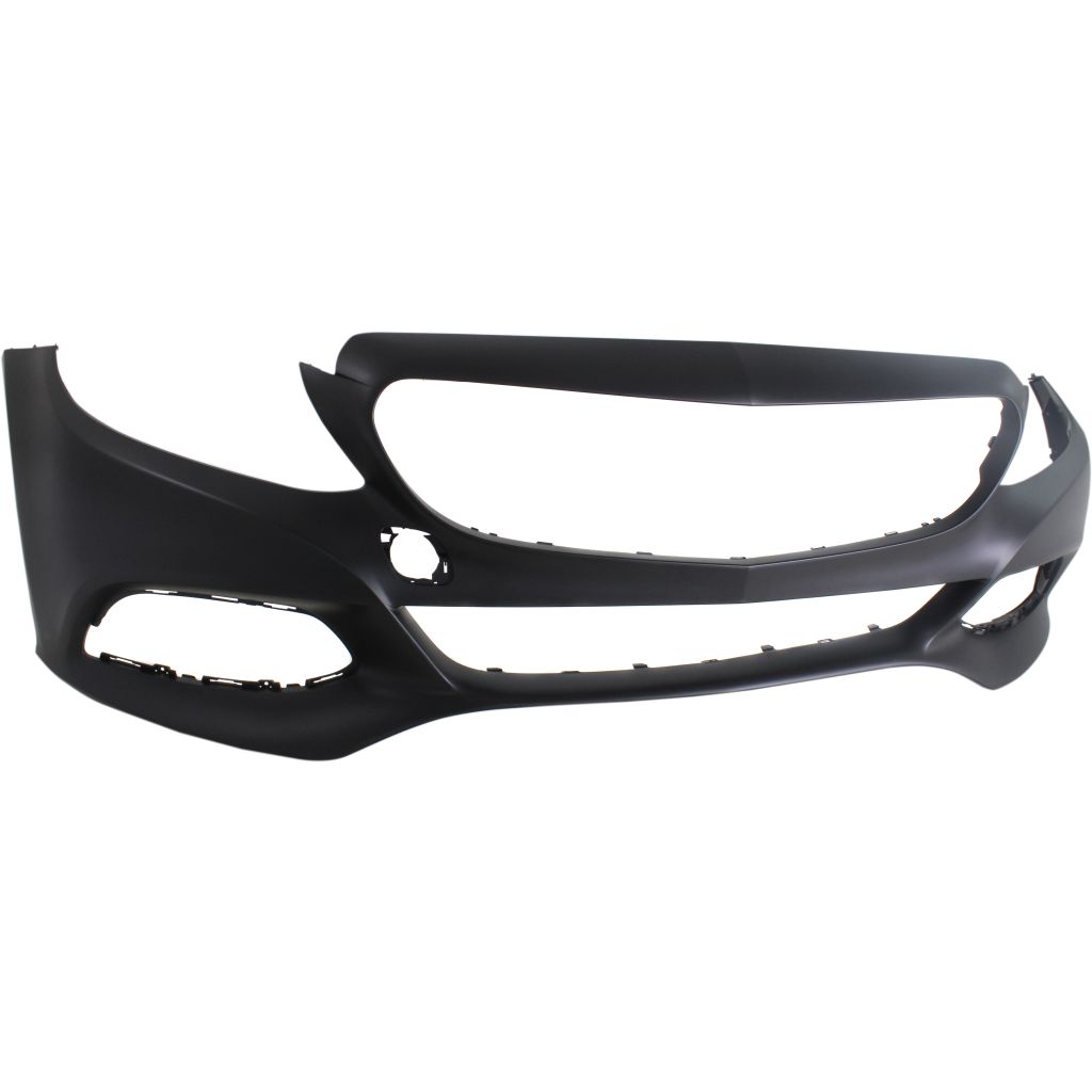 MERCEDES-BENZ C-CLASS COUPE FRONT BUMPER COVER PRIMED (C300 W/O SPORT) WO/SENSOR W/SURROUND VIEW OEM#20588019409999 2017-2018 PL#MB1000510