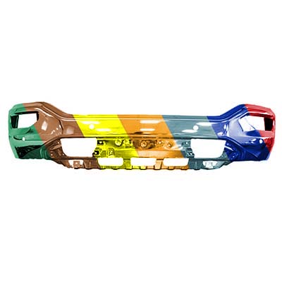 GM TRUCKS & VANS SIERRA/PU 1500 (19 OLD STYLE) FRONT BUMPER CHROME (W/SENSOR) OEM#23243500 2016-2019 PL#GM1002866