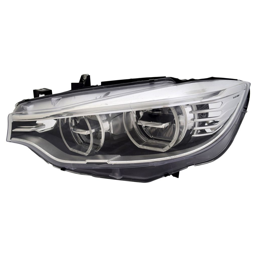 BMW BMW M4 COUPE/CONVERTIBLE HEAD LAMP UNIT LEFT (Driver Side) (LED)(WO/LOGO) OEM#63117377855 2015-2017 PL#BM2518157