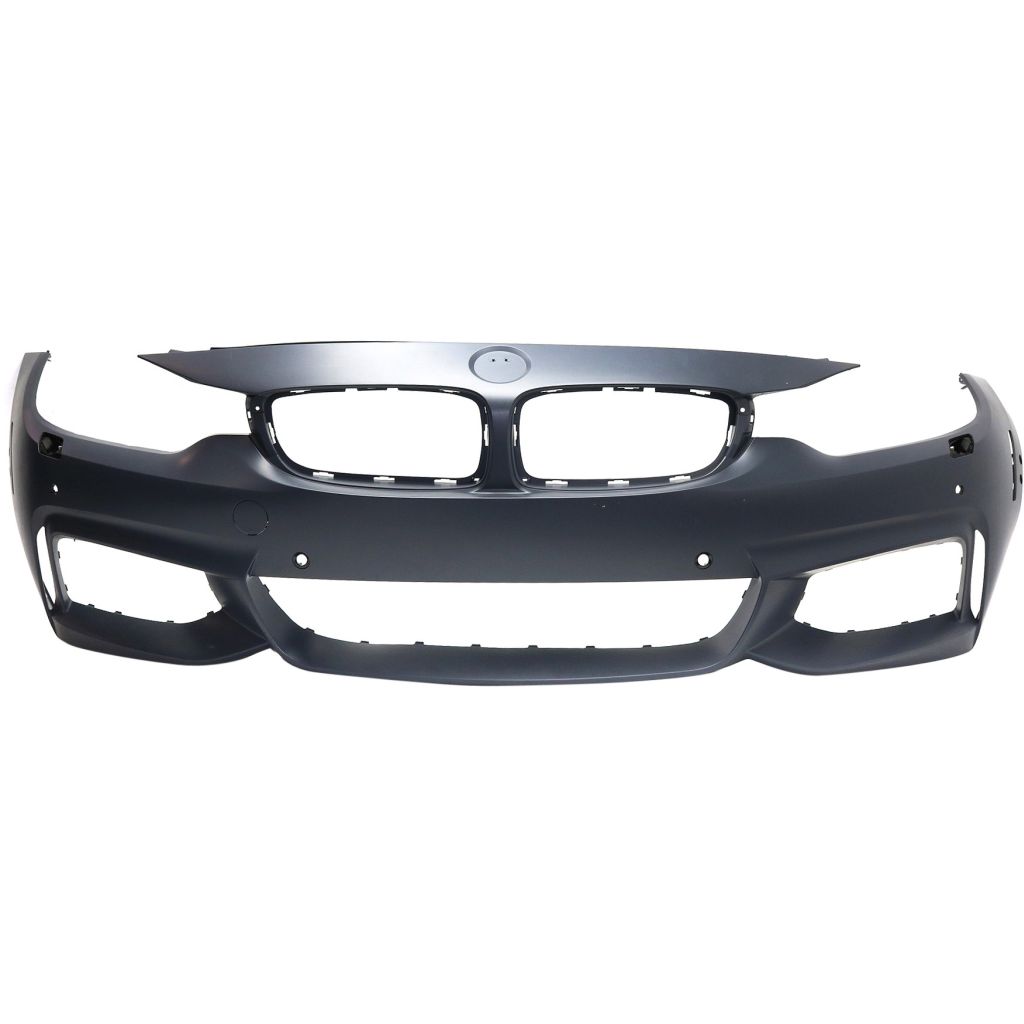 BMW BMW 4 (4DOORS) FRONT B COVER PRIMED (W/M SPORT) W/ WASHER W/ PK SENSOR W/PK ASSIST W/CAMERA **CAPA** OEM#51118061935 2015-2020 PL#BM1000345C