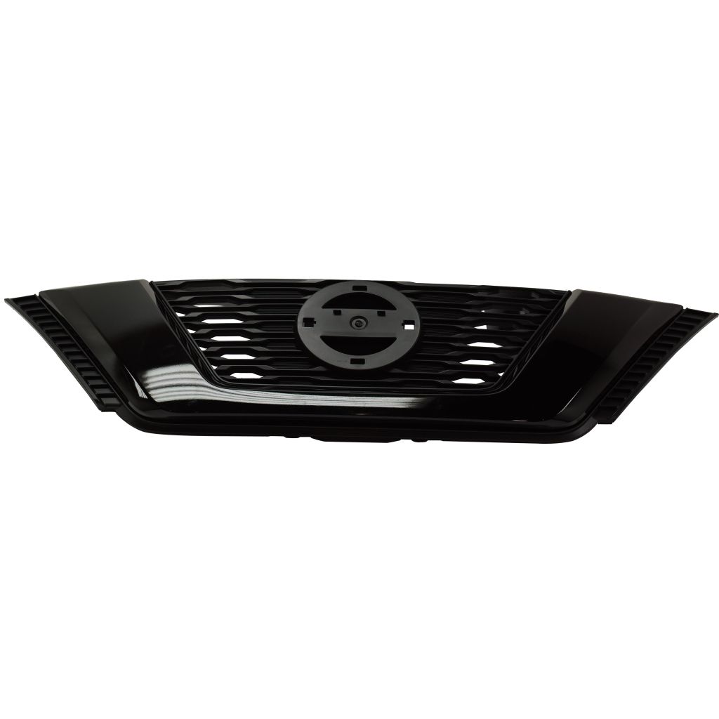 NISSAN ROGUE (2.5L) GRILLE BLACK/BLACK (WO/CAMERA)(MIDNIGHT ED)**CAPA** OEM#623106FL0D 2017 PL#NI1200303C