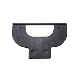 GM TRUCKS & VANS SILVERADO/PU (CHEVY) (07 OLD STYLE) FRONT LICENSE BRACKET (EXC SS MDL) OEM#15197277 2003-2007 PL#GM1068116