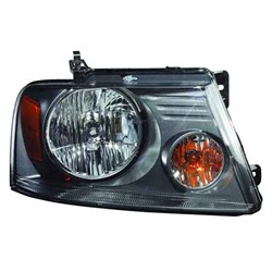 FORD TRUCKS & VANS FORD/PU (F150 EXC HERITAGE) HEAD LAMP ASSEMBLY RIGHT (Passenger Side) (W/O CHROME TRIM)(W/GRAY TRIM)**CAPA** OEM#7L3Z13008CA 2007-2008 PL#FO2503248C
