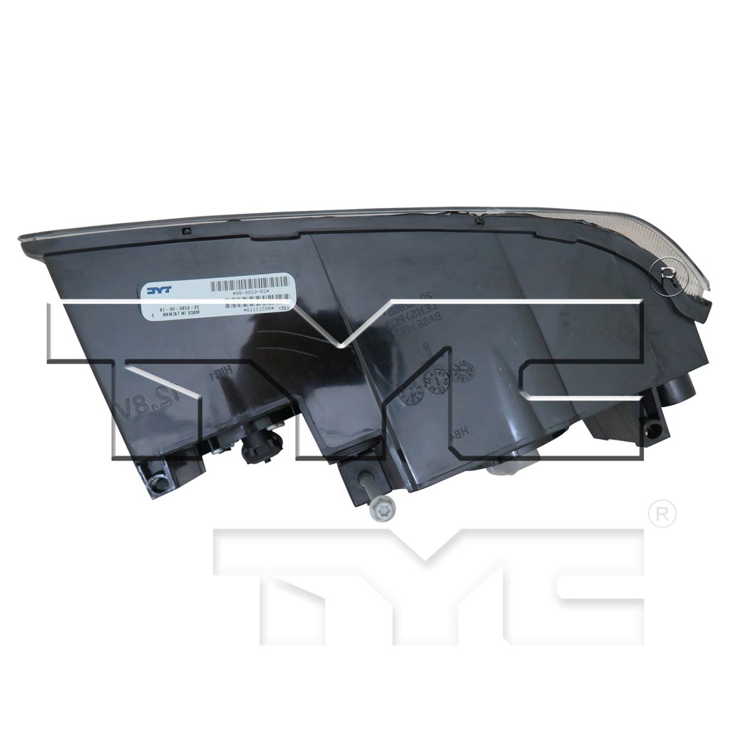 GM TRUCKS & VANS AVALANCHE HEAD LAMP ASSY RIGHT (Passenger Side) (W/PLASTIC BMP) **CAPA** OEM#15136537 2002-2006 PL#GM2503219C
