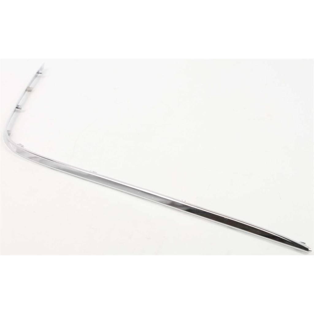 MERCEDES-BENZ E-CLASS (210) (SEDAN /WAGON ) FRONT BUMPER MLDG RIGHT (Passenger Side) UPPER CHROME OEM#2108851074 2000-2003 PL#MB1044102