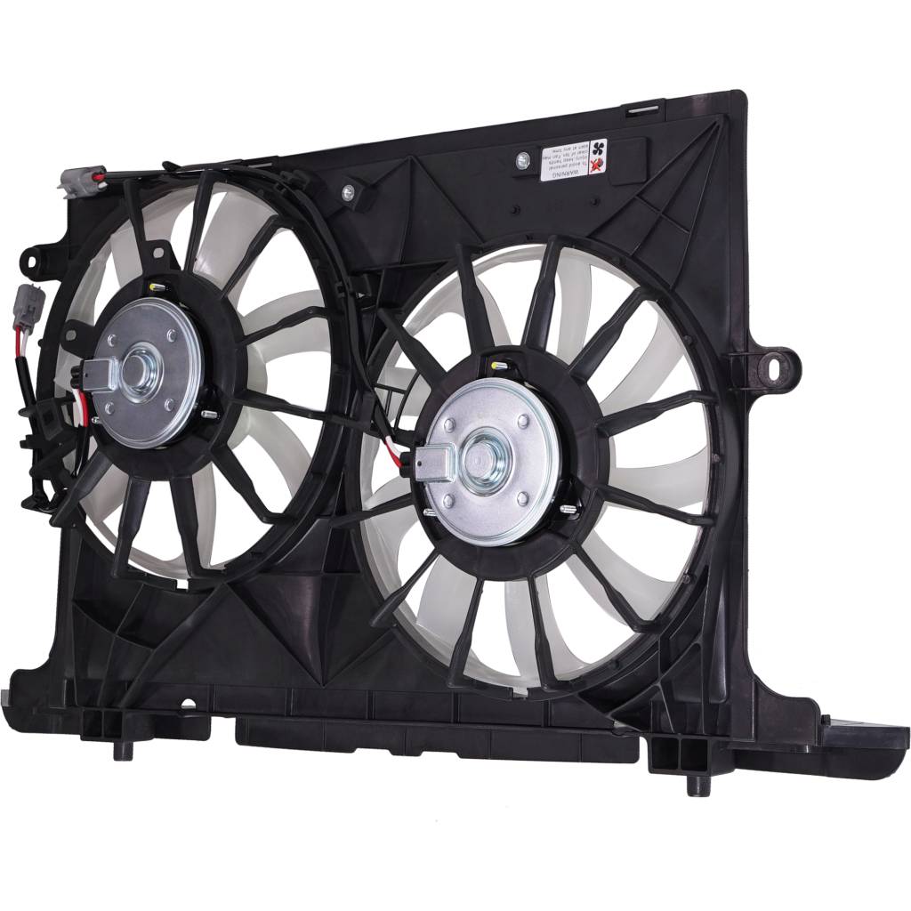 SCION SCION xB RADIATOR & A/C FAN ASSEMBLY (DUAL FAN) OEM#1671128400-PFM 2008-2015 PL#SC3115102