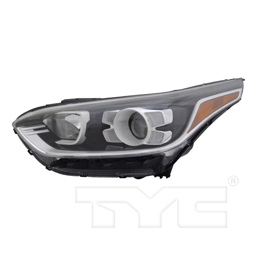 KIA FORTE SEDAN HEAD LAMP ASSY LEFT (Driver Side) (EX/GT-LINE/S)(HALOGEN)(W/LED DRL) **CAPA** OEM#92101M7100 2019-2021 PL#KI2502241C