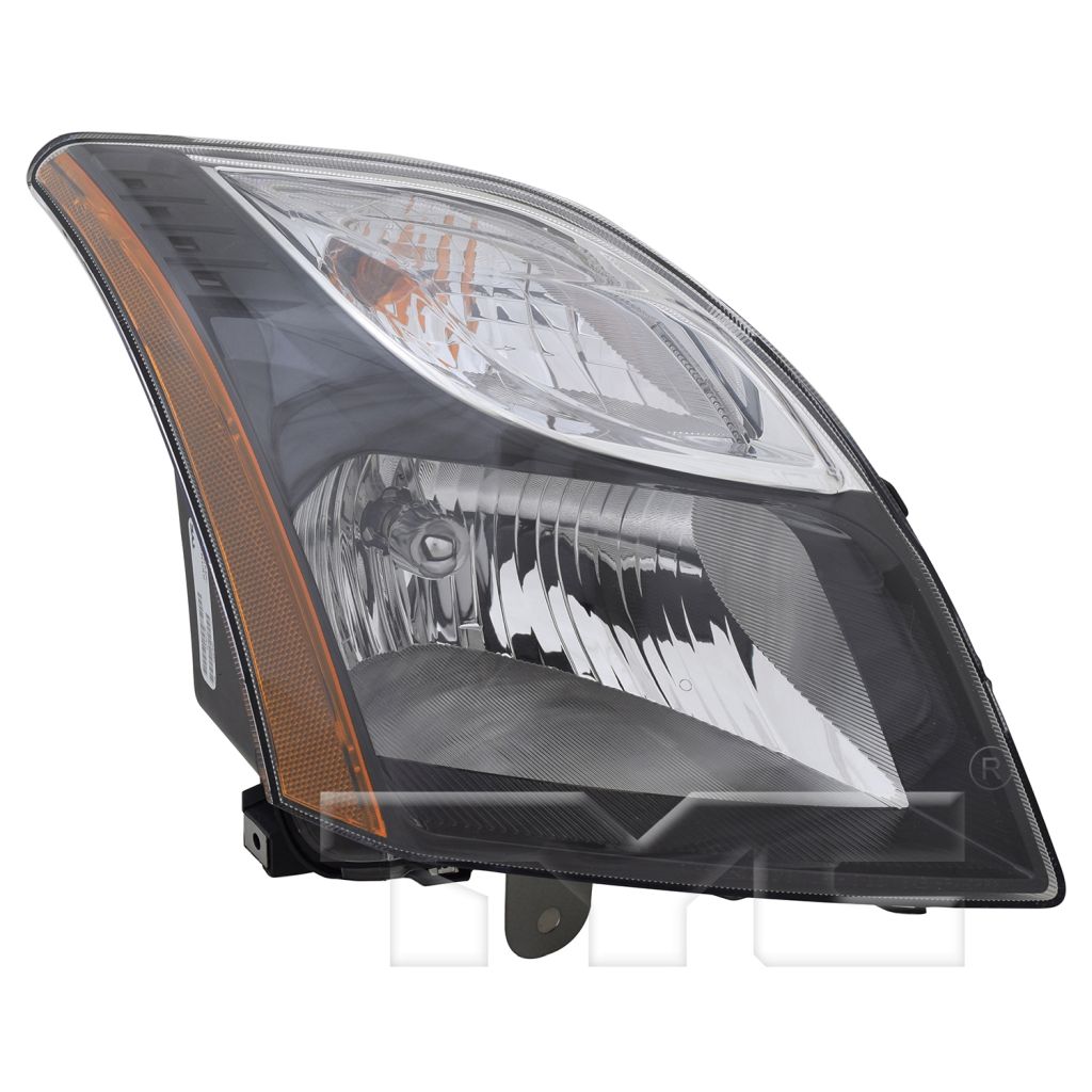 NISSAN(DATSUN) SENTRA HEAD LAMP ASSEMBLY RIGHT (Passenger Side) (BLACK BEZEL)(2.0L SR/Special Edition)(2.5L)**CAPA** OEM#26010ZT50B 2010-2012 PL#NI2503193C