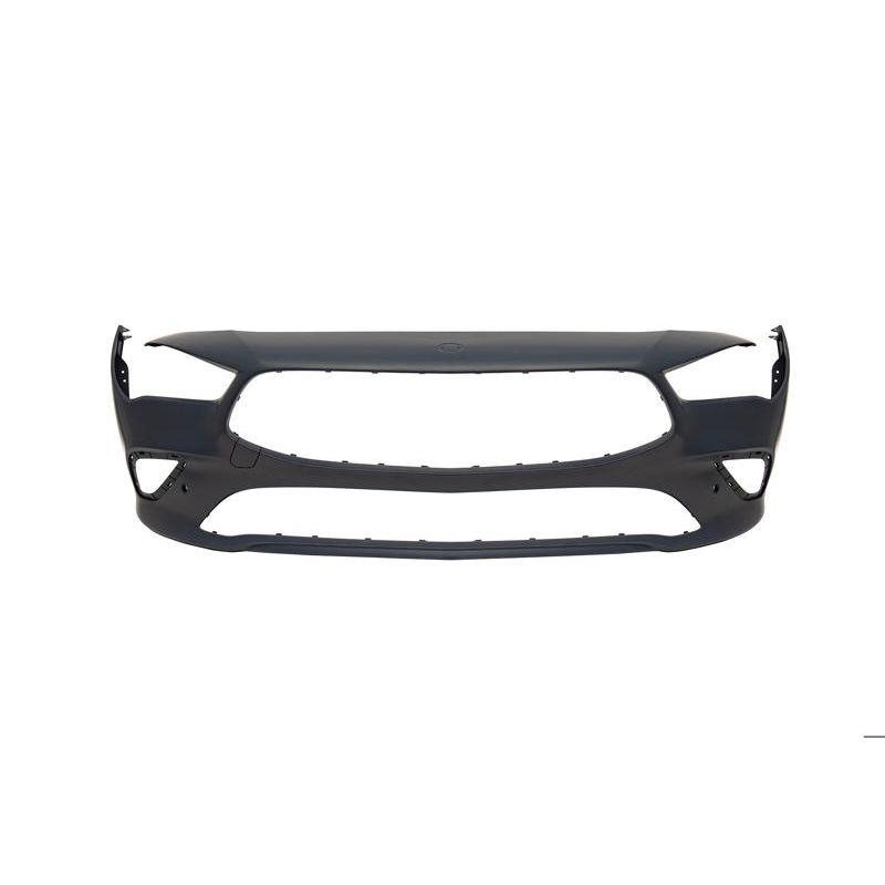 MERCEDES-BENZ CLA-CLASS FRONT BUMPER COVER PRIMED (W/ACTIVE PK ASSIST)(CLA250 WO/AMG WO/NIGHT)(WO/MLDG HOLES) OEM#11888002009999 2020-2023 PL#MB1000652