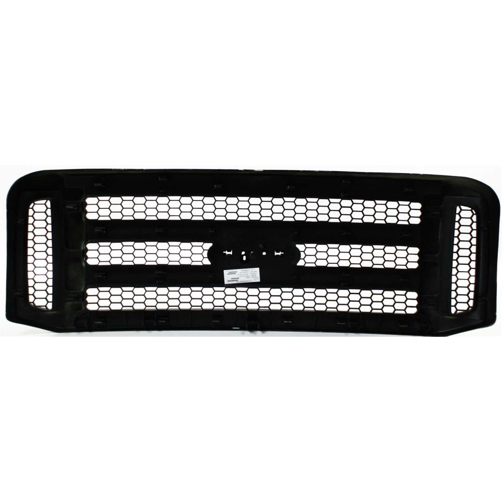 FORD TRUCKS & VANS FORD/PU (F250/350/450/550) Super Duty GRILLE BLACK (XLT/OUTLAW/LARIAT)(WO/CHROME PKG)(BAR DESIGN) OEM#6C3Z8200CY 2005-2007 PL#FO1200457