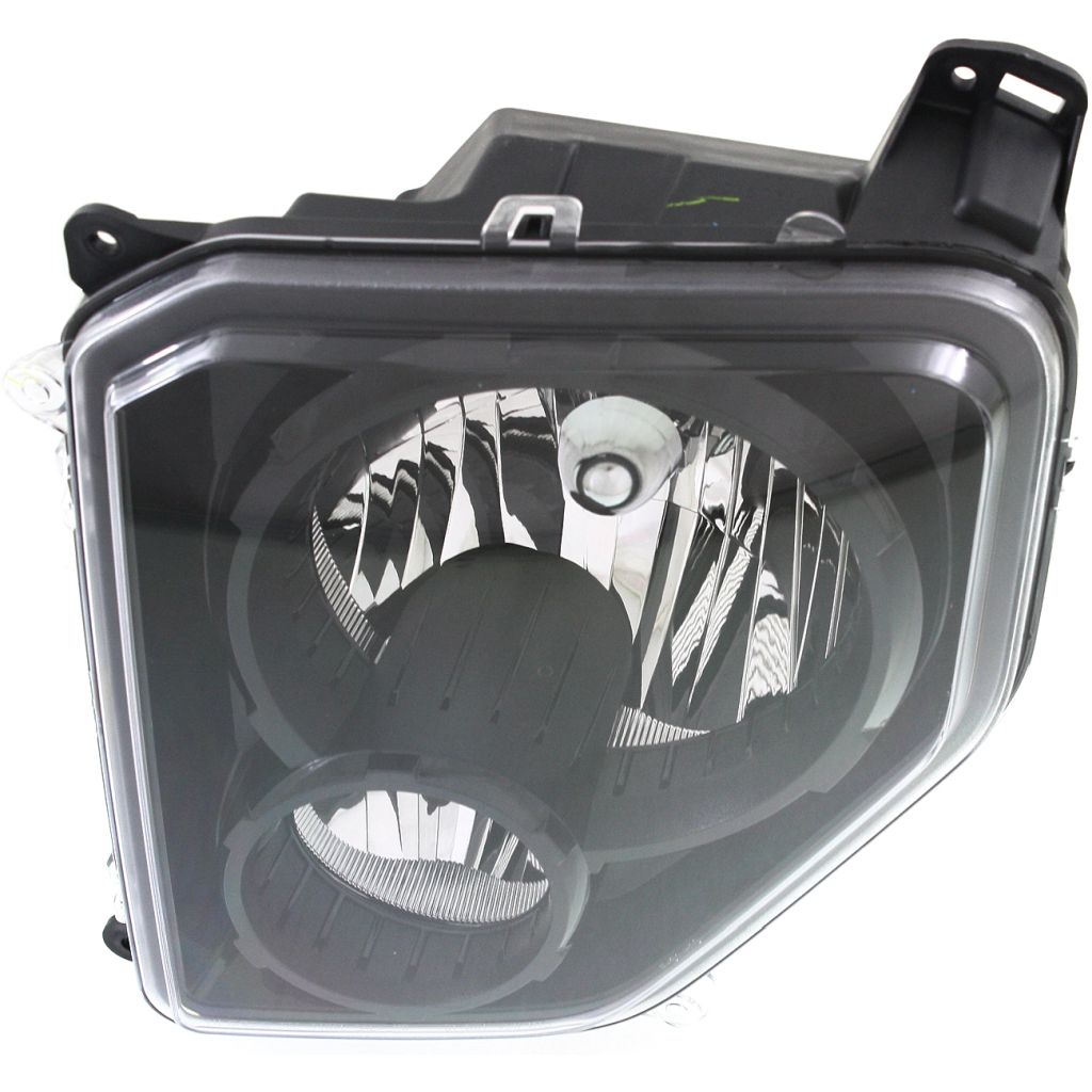 JEEP LIBERTY HEAD/LAMP ASSEMBLY LEFT (Driver Side) (W/ FOG LAMP)(BLK BEZEL) **CAPA** OEM#68079711AA (P) 2010-2012 PL#CH2502227C