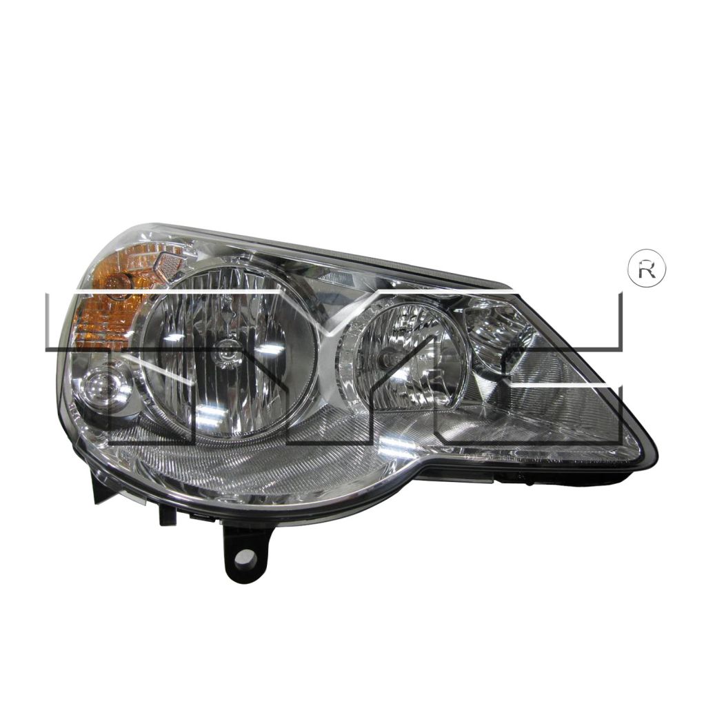 CHRYSLER SEBRING CONV HEAD LAMP ASSEMBLY RIGHT (Passenger Side) (W/9006 LOW BEAM BULB) OEM#5303746AG 2008-2010 PL#CH2503178