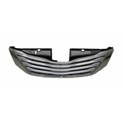 TOYOTA SIENNA GRILLE ASSEMBLY CHR/BLK W/CHR MOLDING (XLE/LTD)(WO/RADAR CRUISE) OEM#5310108100 2011-2012 PL#TO1200335