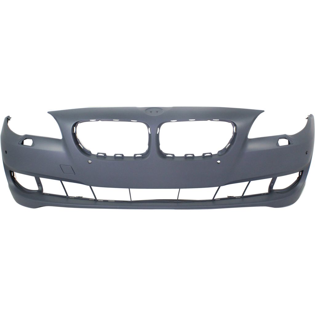 BMW BMW 5 SERIES HYBRID FRONT BUMPER COVER PRIMED (W/ SENSOR)(W/ SIDE CAMERA)**CAPA** OEM#51117285965 2012-2013 PL#BM1000240C