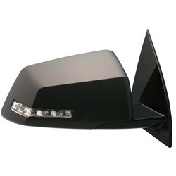 GM TRUCKS & VANS ACADIA / ACADIA LIMITED DOOR MIRROR RIGHT (Passenger Side) PWR/HTD/M-FOLD/SIGNAL(W/ROUND BLIND SPOT MIRROR)(PTM) OEM#22791625 2013-2015 PL#GM1321489