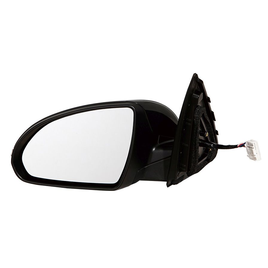 KIA OPTIMA DOOR MIRROR LEFT (Driver Side) PWR/HTD/SIGNAL/M-FOLD (WO/BSD)(USA)(PTM) OEM#87610D5010 2016-2018 PL#KI1320220