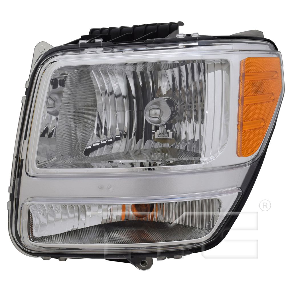 DODGE TRUCKS & VANS NITRO HEAD LAMP ASSEMBLY LEFT (Driver Side) (WO/LEVELING) **CAPA** OEM#55157225AD 2007-2011 PL#CH2502177C