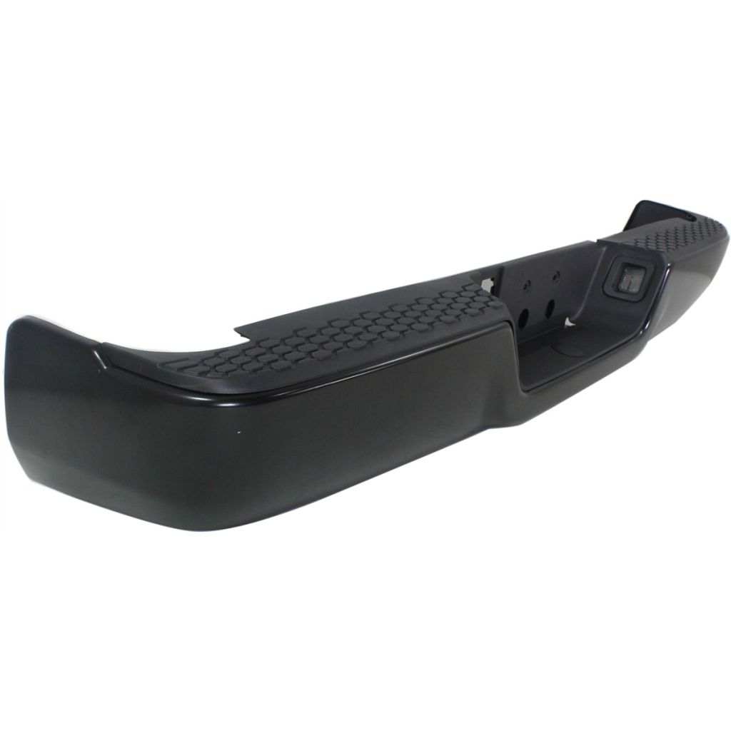 DODGE TRUCKS & VANS DODGE/PU (R1500) STEP BMPER ASSEMBLY BLACK (SINGLE EXHAUST)(WO/SENSOR) OEM#68049746AB-PFM (P) 2013-2022 PL#CH1103120