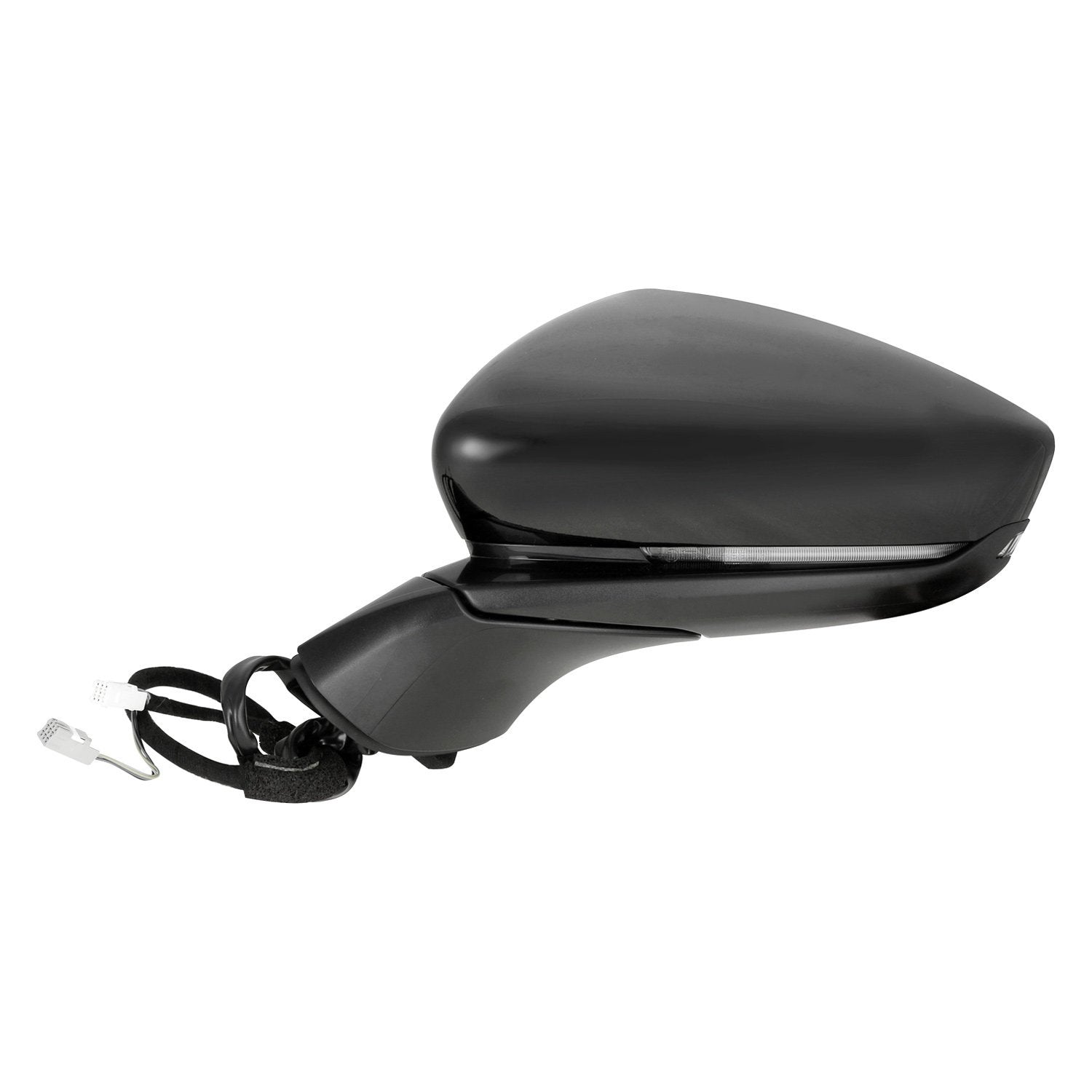 MAZDA MAZDA3 4DOORS/HATCHBACK DOOR MIRROR LEFT (Driver Side) PWR/N-HTD/SIGNAL/MEMORY/BSM(PTM CVR) OEM#BEFA69181E-PFM 2019-2024 PL#MA1320240