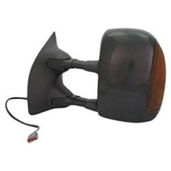 FORD TRUCKS & VANS FORD/PU (F250/350/450/550) Super Duty DOOR MIRROR LEFT (Driver Side) PWR/HTD/SIGNAL (PTD CVR)(DUAL ARMS/GLASS)(TRAILER) OEM#5C3Z17683EAA-PFM 2003-2007 PL#FO1320274