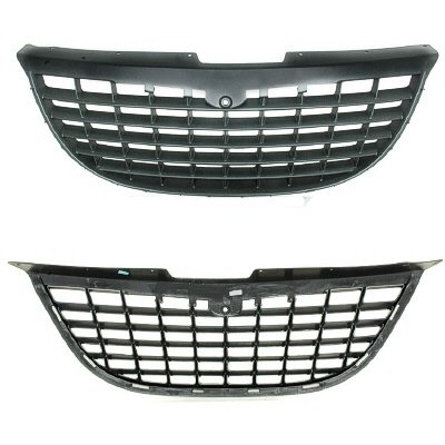 CHRYSLER TOWN & COUNTRY GRILLE DARK GRAY (W/ 113" WB) OEM#4857339AA 2004 PL#CH1200237