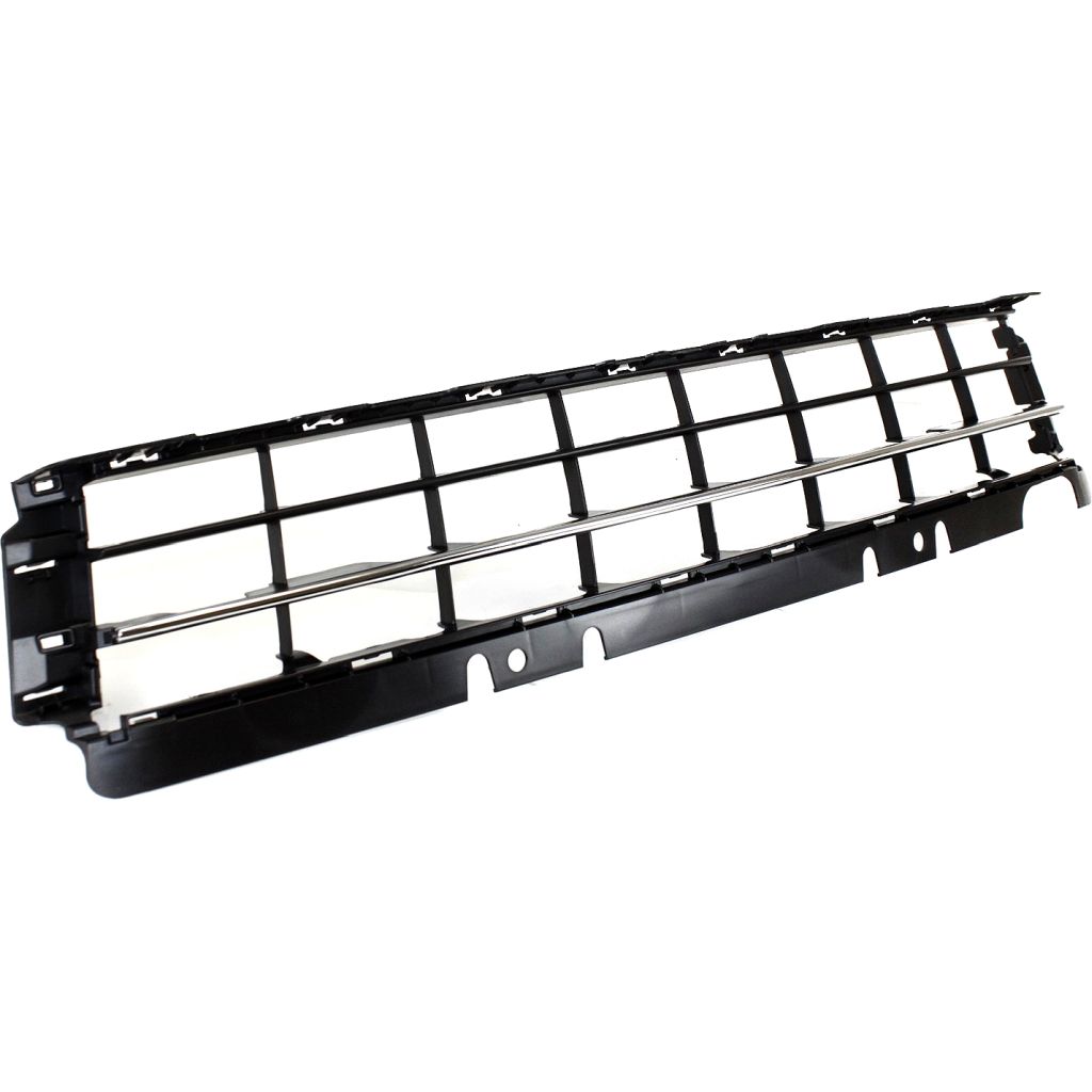 VOLKSWAGEN BEETLE FRONT BUMPER GRILLE BLK/CHR MOLDING (EXC R-LINE/GSR) OEM#5C5853671N2ZZ 2012-2016 PL#VW1036127