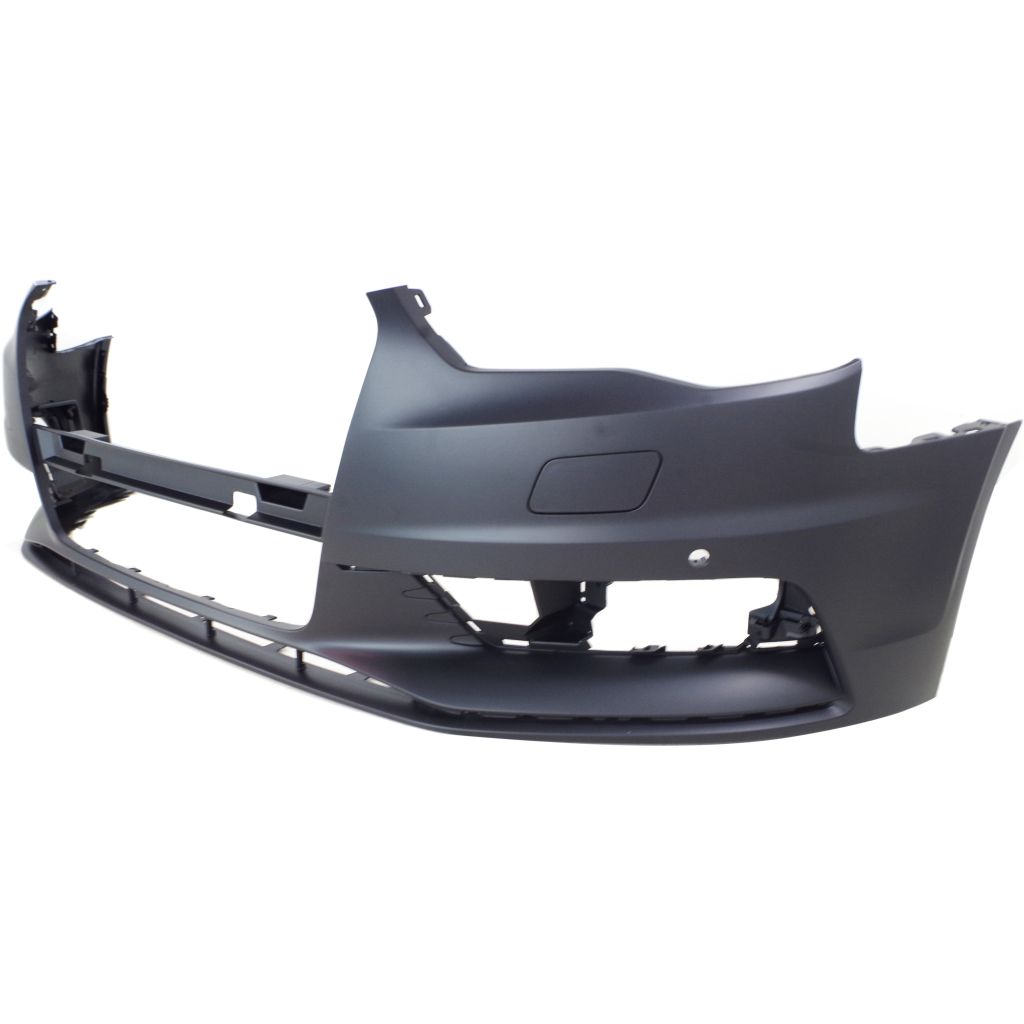 AUDI A3 SEDAN FRONT BUMPER COVER PRIMED (WO/WASH)(W/PK SENSOR)(WO/PK ASSIST)(WO/S-LINE) OEM#8V5807065BGRU 2015-2016 PL#AU1000219