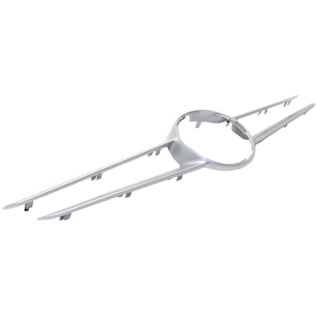 MERCEDES-BENZ C-CLASS SEDAN GRILLE CENTER MOLDING SILVER (C300 BASE)(WO/DISTRONIC CRUISE)(W/ SURRO**CAPA** OEM#2058880860 2015-2018 PL#MB1210114C