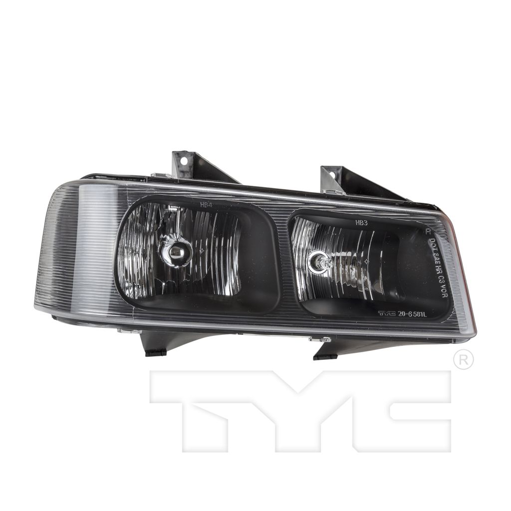 GM TRUCKS & VANS CHEVY/GMC/VAN(Express/Savana) HEAD LAMP ASSEMBLY RIGHT (Passenger Side) (COMPOSITE) OEM#15879432 2003-2025 PL#GM2503233