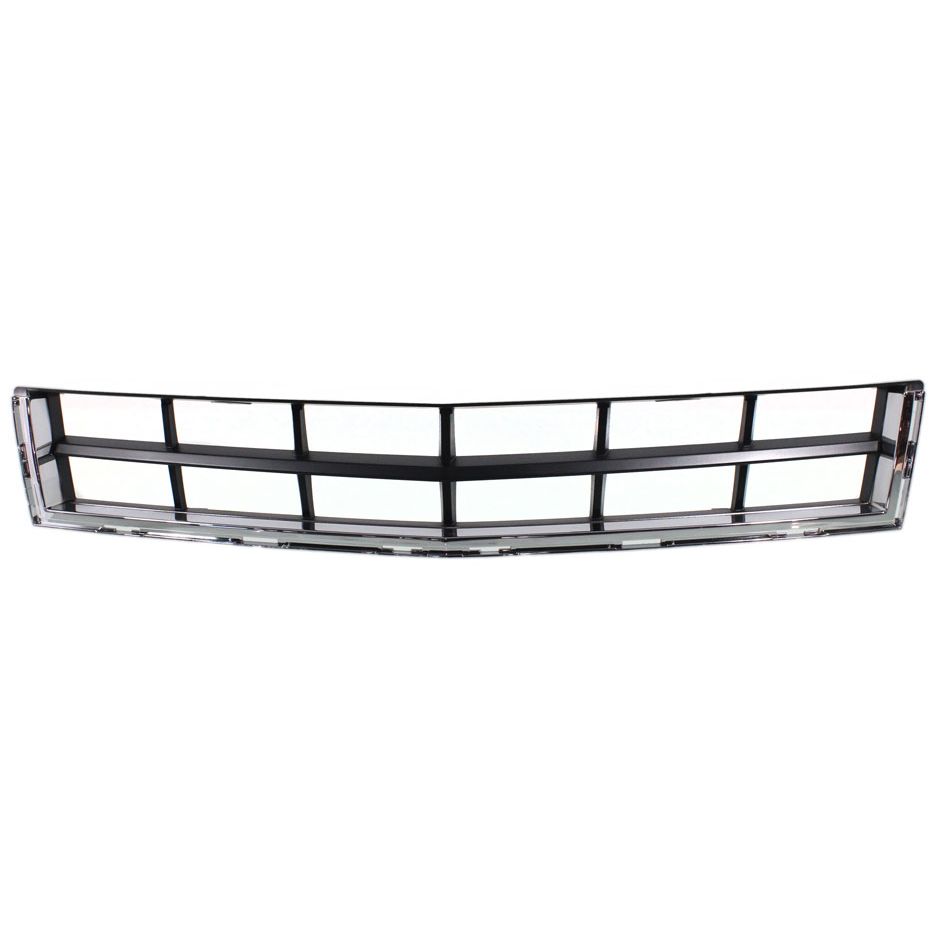 CADILLAC SRX FRONT BUMPER GRILLE CENTER CHR/BLK OEM#25778326 2010-2012 PL#GM1036129