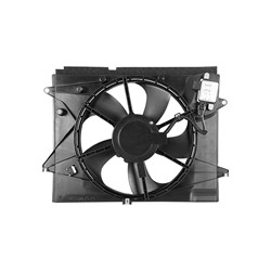 HYUNDAI SONATA RADIATOR & A/C FAN ASSEMBLY (2.4L)(SINGLE FAN) OEM#25380C2500 2018-2019 PL#HY3115160