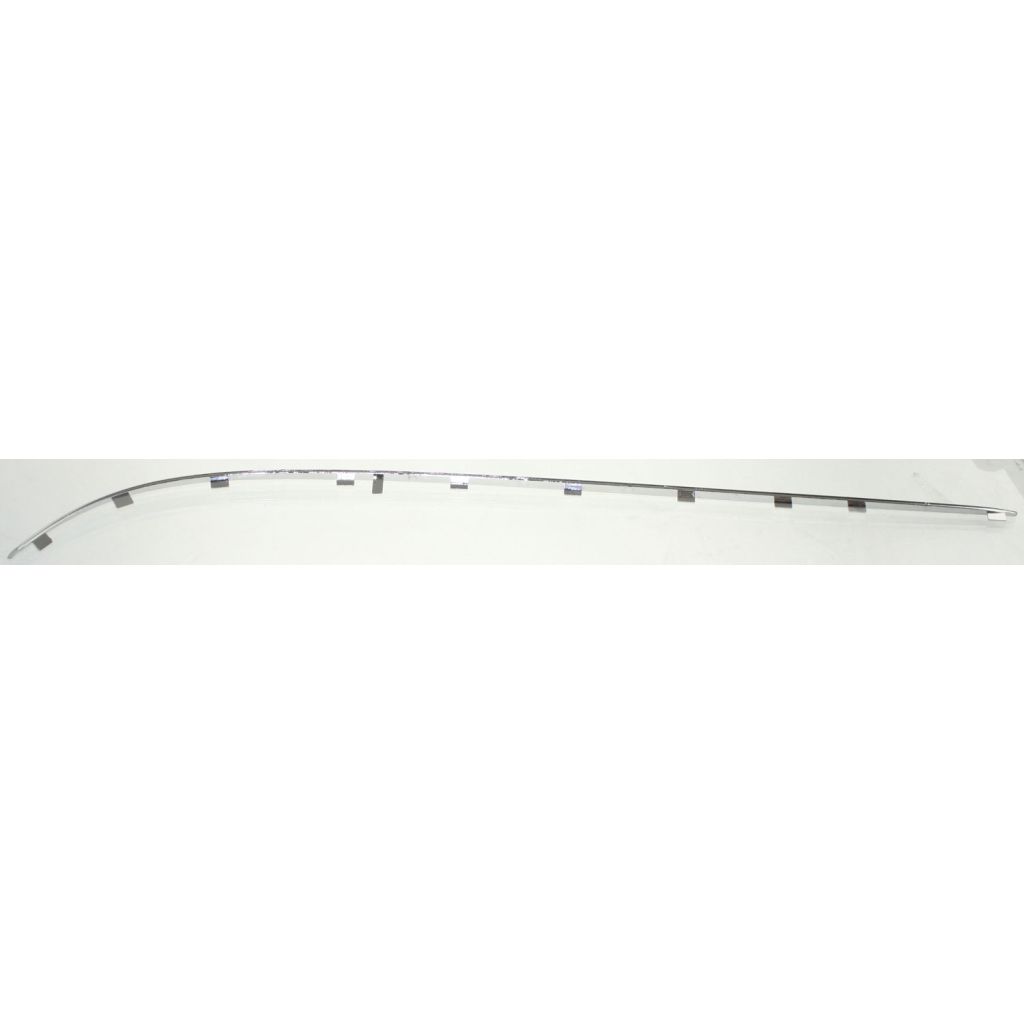 MERCEDES-BENZ E-CLASS (211) (SEDAN /WAGON ) REAR BUMPER STRIP OUTER LEFT (Driver Side) CHROME (SMALL)(SD) OEM#2118852721 2007-2009 PL#MB1146108
