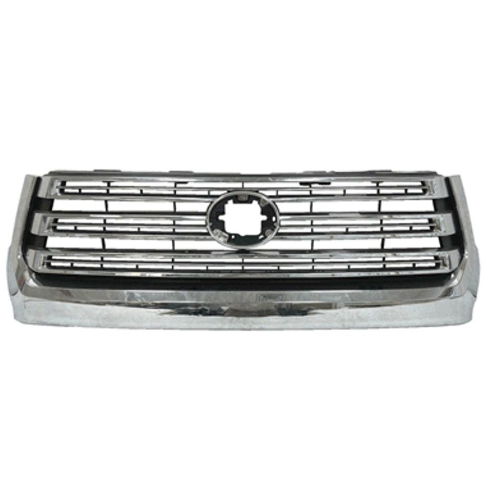 TOYOTA TUNDRA GRILLE CHROME/BLACK W/CHROME FRAME (LIMITED) OEM#531010C061 2018-2021 PL#TO1200458