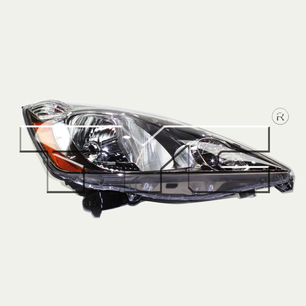 HONDA FIT HEAD LAMP RIGHT (Passenger Side) (SPT MDL)**CAPA** OEM#33100TK6A11 2009-2011 PL#HO2503137C