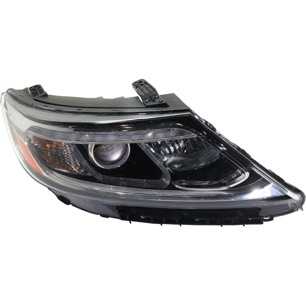 KIA SORENTO HEAD LAMP UNIT RIGHT (Passenger Side) (HID)(WO/HID KITS) OEM#921021U800 2014-2015 PL#KI2503166