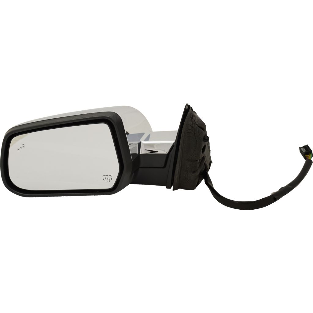 GM TRUCKS & VANS EQUINOX DOOR MIRROR LEFT (Driver Side) PWR/HTD (W/BSD)(W/MEMORY)(CHROME) OEM#23219861 2015-2017 PL#GM1320491