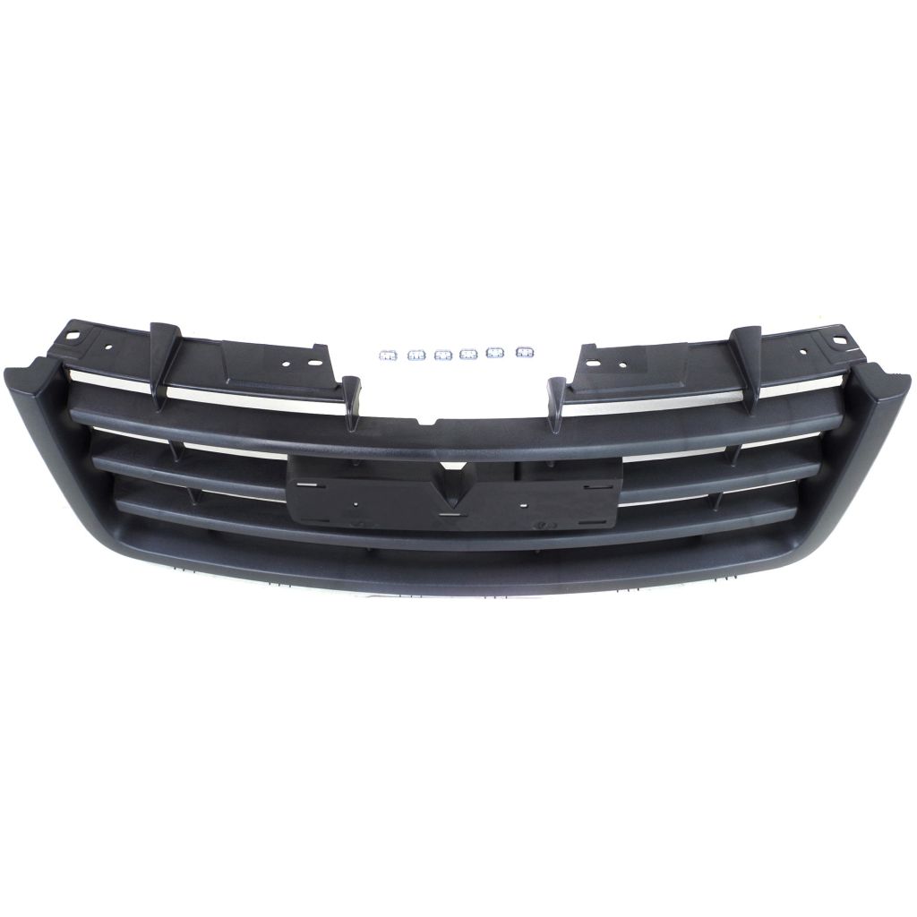 GM TRUCKS & VANS SIERRA/PU 1500 HYBRID (GMC) GRILLE ASSEMBLY BLACK (BLACK FRAME/ 3 BAR) OEM#22761793 2009-2012 PL#GM1200583