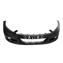 DODGE DART FRONT BUMPER COVER PRIMED (WO/UPPER COVER) **CAPA** OEM#1TS71TZZAE 2013-2016 PL#CH1000A29C