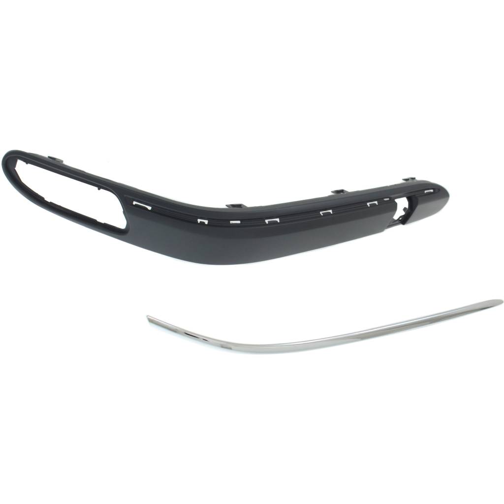 MERCEDES-BENZ C-CLASS SEDAN/WAGON (203) FRONT BUMPER STRIP OUTER RIGHT (Passenger Side) (W/O PARK)(W/Avantgarde/Elegance) OEM#2038852221 2001-2007 PL#MB1059104