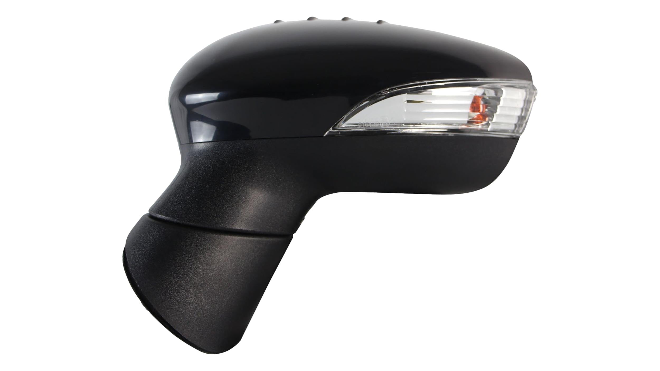 FORD FIESTA/SEDAN DOOR MIRROR LEFT (Driver Side) PWR/HTD/SIGNAL (W/SPOTTER GLASS)(TO 1-12-11)(PTM) OEM#BE8Z17683DG-PFM 2011 PL#FO1320457