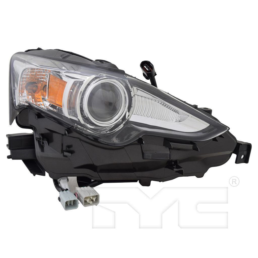 LEXUS IS 250/200t/300/350 (SEDAN) HEAD LAMP UNIT RIGHT (Passenger Side) (HID)**CAPA** OEM#8114553721 2014-2016 PL#LX2503157C