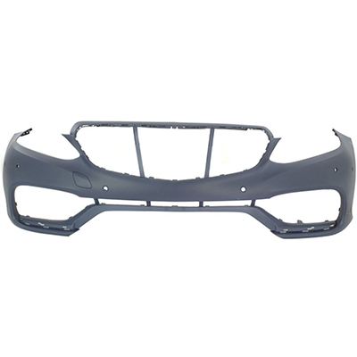 MERCEDES-BENZ E-CLASS SEDAN (212) FRONT BUMPER COVER PRIMED (W/SENSOR)( E63) OEM#21288529389999 2014-2016 PL#MB1000449