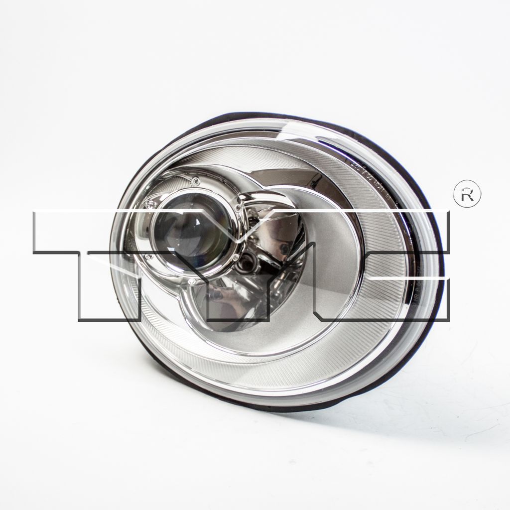 VOLKSWAGEN BEETLE HEAD LAMP ASSEMBLY RIGHT (Passenger Side) (HALOGEN) **CAPA** OEM#1C0941030N 2006-2010 PL#VW2519109C