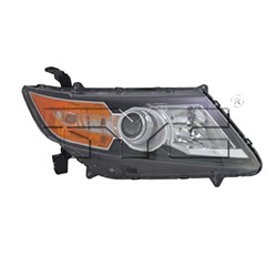 HONDA ODYSSEY HEAD LAMP ASSEMBLY RIGHT (Passenger Side) (HALOGEN) **CAPA** OEM#33100TK8A02 2014-2017 PL#HO2503154C
