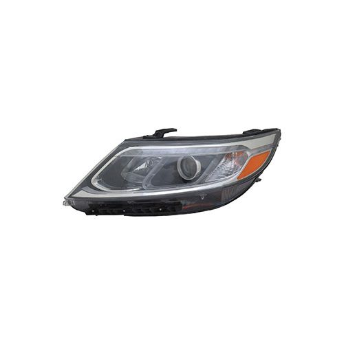 KIA SORENTO HEAD LAMP ASSEMBLY LEFT (Driver Side) (HALOGEN)(EX/SX)(W/ LED) **CAPA** OEM#921011U600 2014-2015 PL#KI2502165C