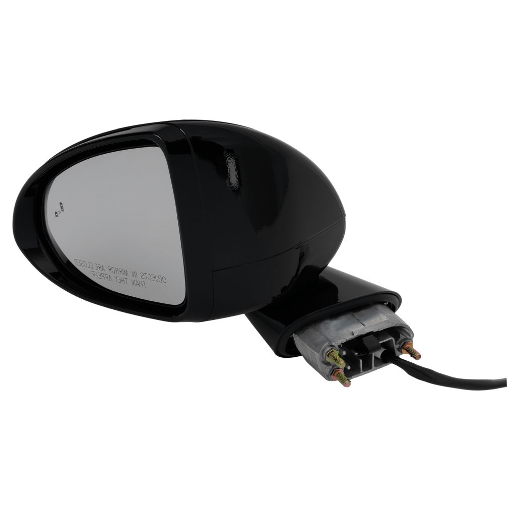 HYUNDAI SONATA DOOR MIRROR LEFT (Driver Side) PWR/HTD/SIGNAL (BLIND DETECT)(SEL PLUS/N LINE)(MATE BLACK) OEM#87610L0040 2020-2023 PL#HY1320273