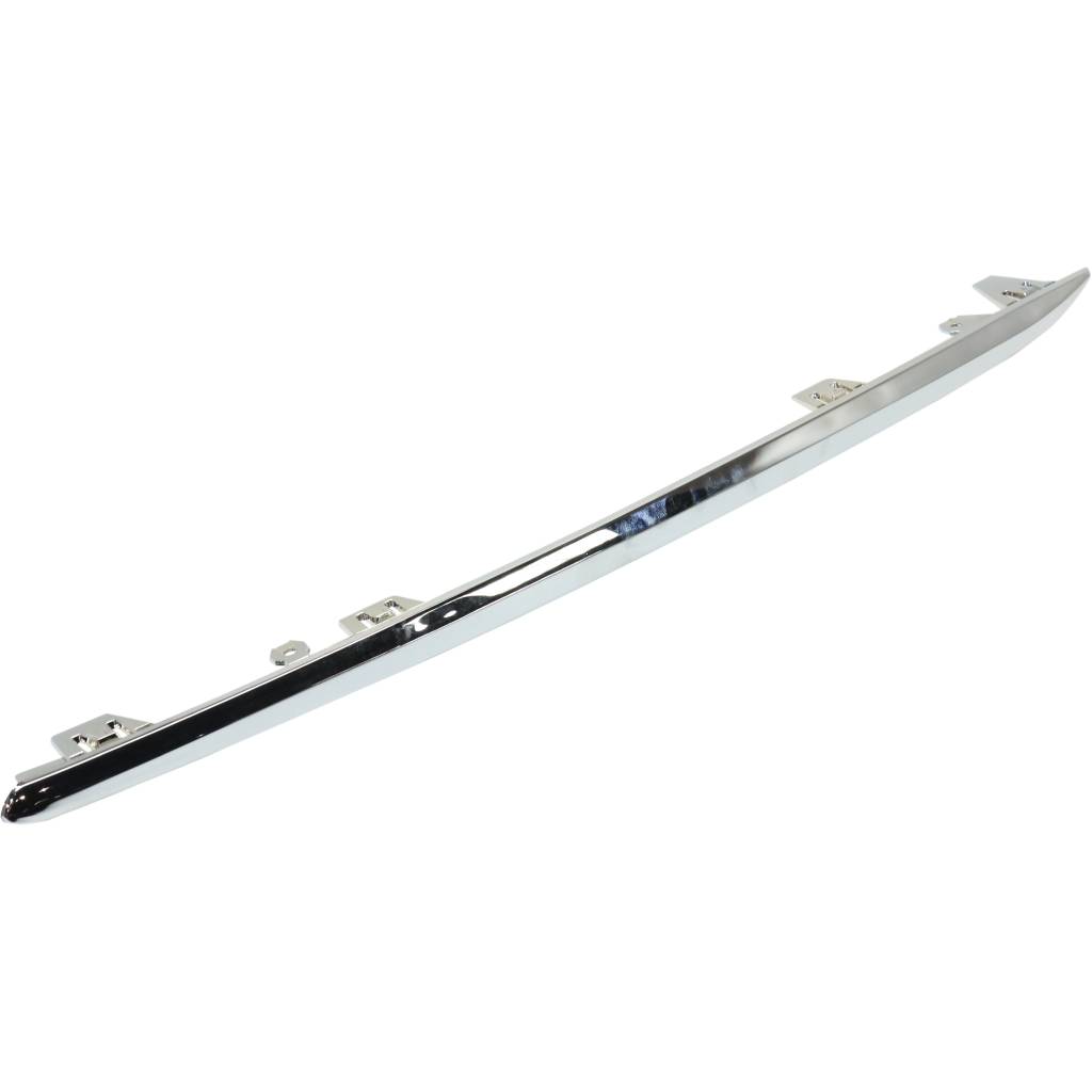 MERCEDES-BENZ E-CLASS SEDAN (212) REAR BUMPER MLDG OUTER LEFT (Driver Side) CHROME (WO/AMG) OEM#2128853521 2014-2016 PL#MB1158113