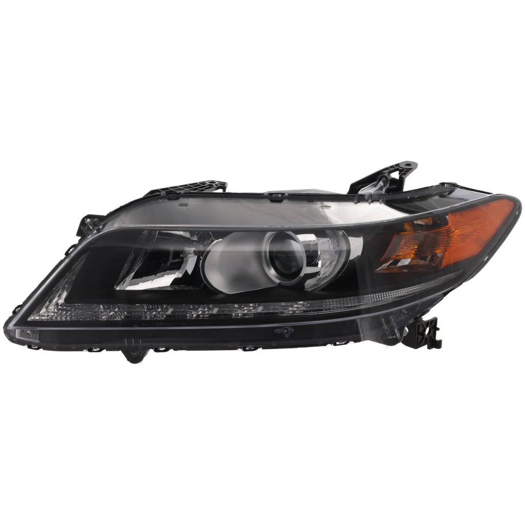HONDA ACCORD COUPE HEAD LAMP ASSEMBLY LEFT (Driver Side) (6 CYL) **CAPA** OEM#33150T3LA01 2013-2015 PL#HO2502153C